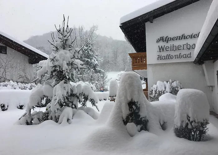 Szálloda Alpenhotel Weiherbach Hallenbad Und Sauna