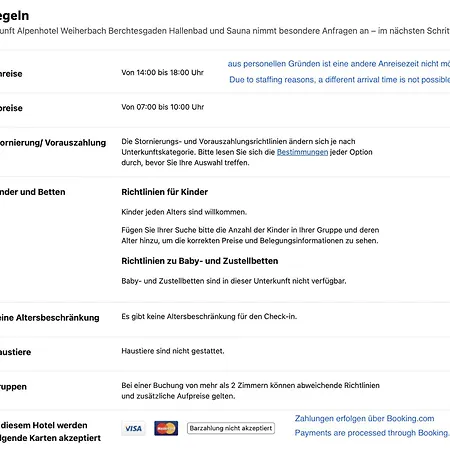 Otel Alpenhotel Weiherbach Hallenbad Und Sauna Berchtesgaden