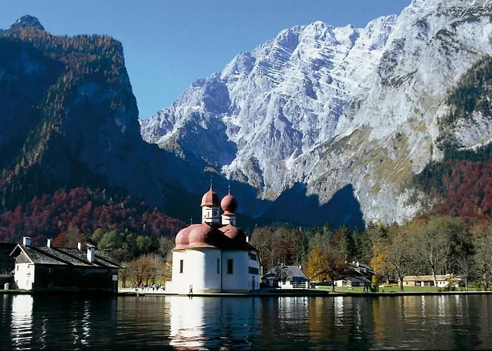 Otel Alpenhotel Weiherbach Hallenbad Und Sauna Berchtesgaden