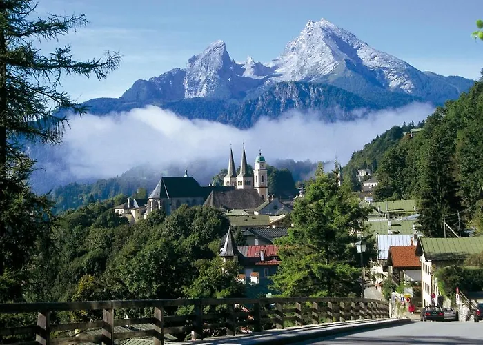 Alpenhotel Weiherbach Hallenbad Und Sauna Otel Berchtesgaden