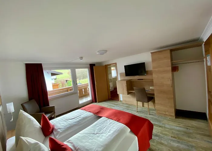 Otel Alpenhotel Weiherbach Hallenbad Und Sauna